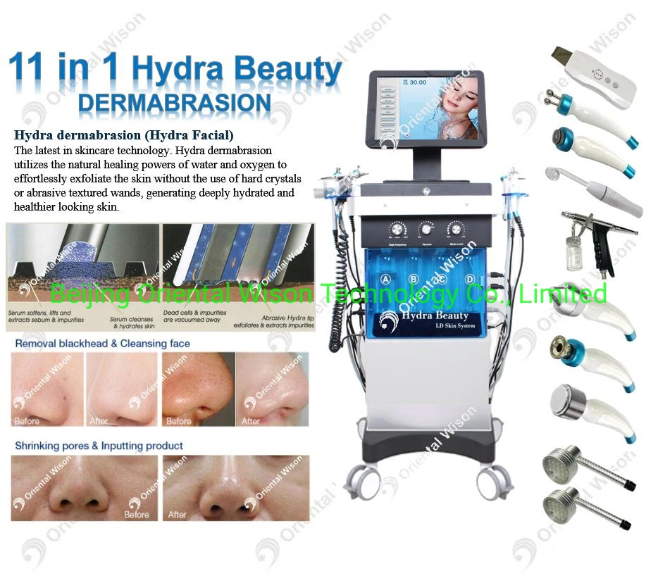 Hydra Crystal Diamond Skin Care Rejuvenation Vacuum Suction Silk Water Peeling Facial Beauty