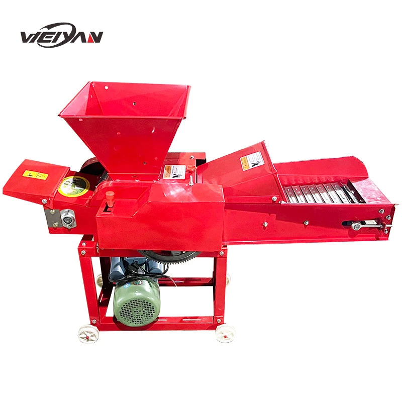 Weiyan Factory Direct Sale Mini Chaff Cutter Lowest Chaff Cutter Machine Animal Feed Grass Chopper