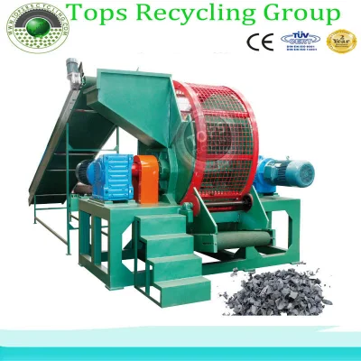 Scrap Tyre Recycling Plant Used Waste Tire Recycling Machine Plan