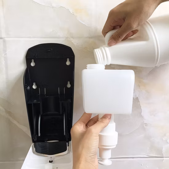 Inexpensive Manual Bathroom Antibacterial Gel Dispenser Manual Soap Dispenser