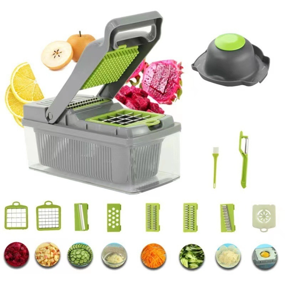 Vegetable Cutter Dicing Blades Slicer Shredder Fruit Peeler Potato Cheese Drain Grater Chopper Kitchen Accessories Tool Bl23455