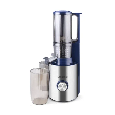 250W Hot Sell Stainless Steel Slow Juicers 80mm Big Mouth Cold Press Juicer