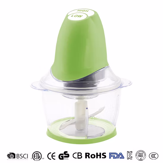 Electric Multi Purpose Multifunction Mini Glass Kitchen Chopper Machine Food Processor 300W Meat Chopper with Meat Grinder