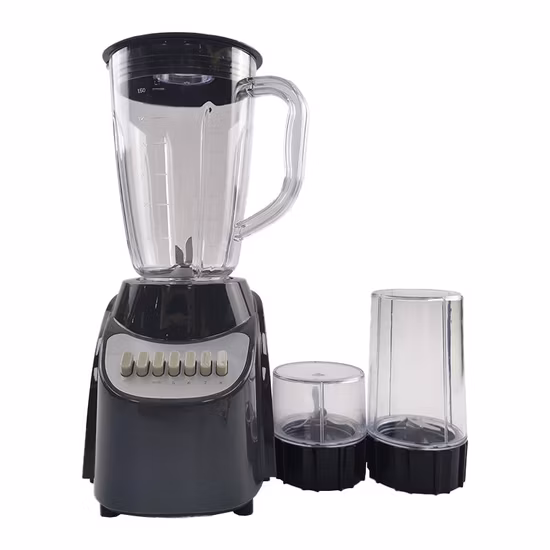 CE CB RoHS LVD EMC Approved 450W Powerful Juice Blender Liquidizer with Detachable 4 Point Stainless Steel Blade,8 Speeds Buttons,Cord Storage,Grinder,Chopper