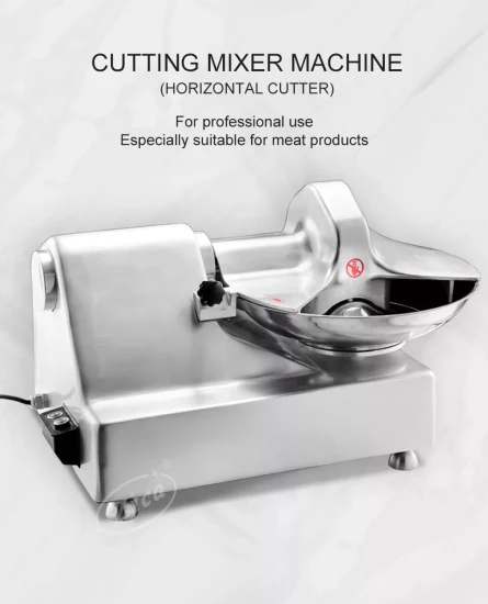 Meat Bowl Cutter Chopper Mixer Vegetables Bowl Cutter Commercial Food Processor Cutting Mixer
