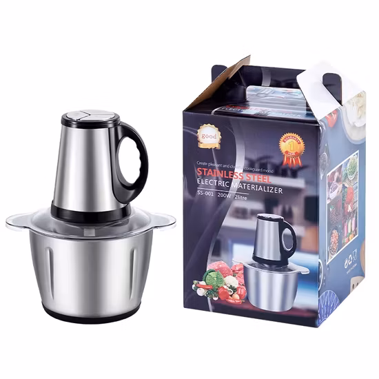 Multifunctional Stainless Steel Kitchen Appliance Tools Mini Meat Vegetable Manual Food Chopper