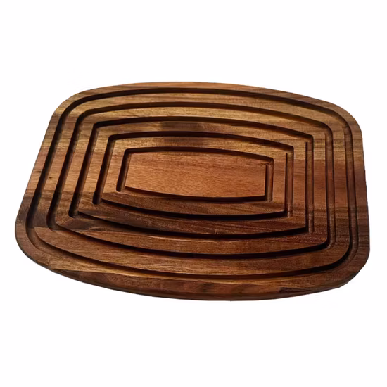 FSC Acacia Wooden Lazy Susan Large Turntable 30cm/40cm/60cm